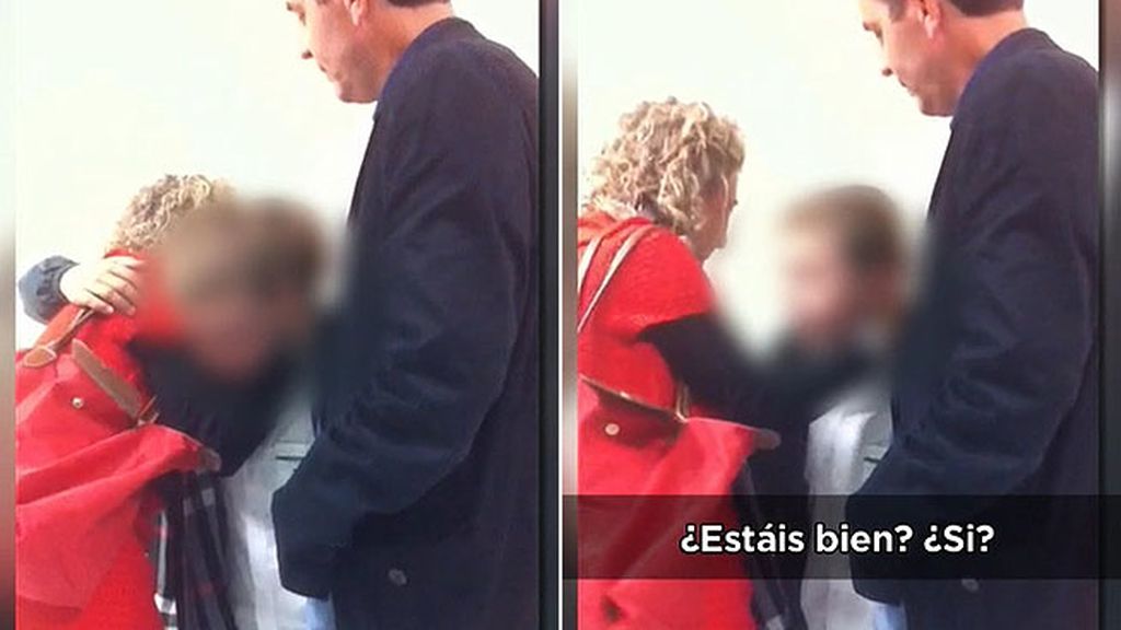 Isabel Monrós se reencuentra con sus hijos pequeños en los juzgados