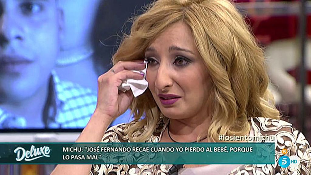 Michu, rota: "José Fernando me acusó de haber perdido a nuestro bebé queriendo"