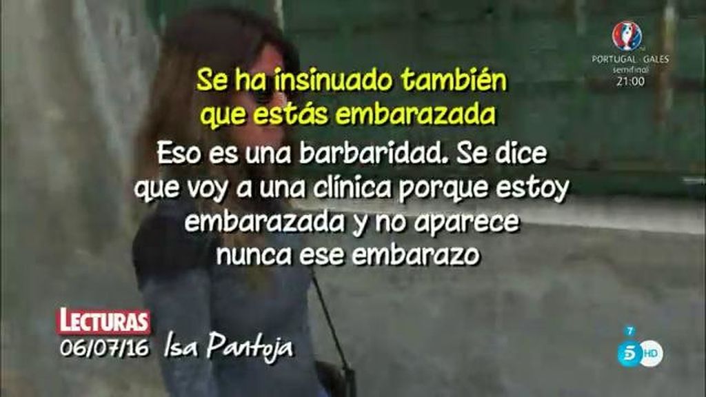 Isa Pantoja, de su pareja: “He perdonado lo que ha dicho de mí, pero no lo he superado”