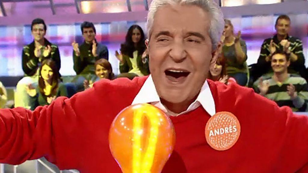 Andrés Pajares se desata con la música