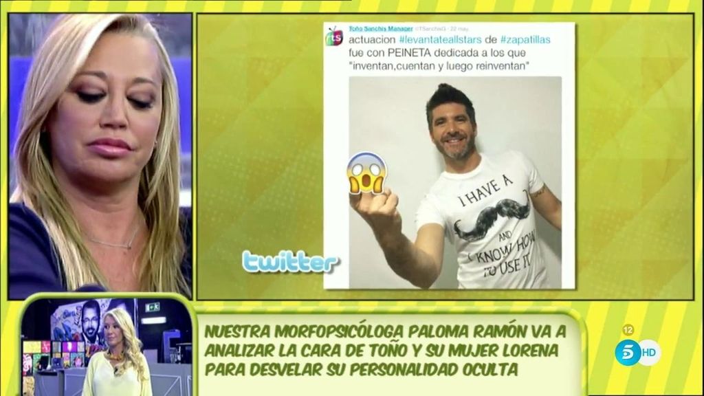 Belén Esteban, a Toño Sanchís: “Dices que cuando tengas la demanda la vas a colgar en las redes… Ya la tienes”