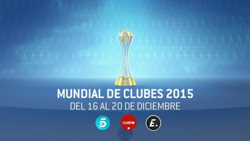Del 16 al 20 de diciembre, el Mundialito de Clubes en Telecinco, Cuatro y Energy
