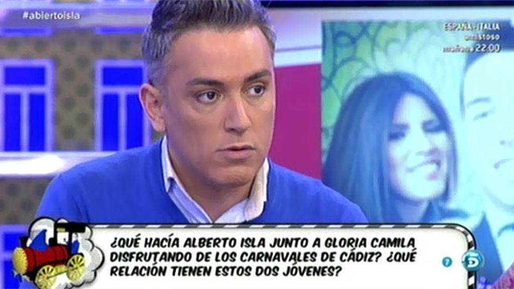 Kiko H.: "Alberto Isla y Gloria Camila se habrían liado en los Carnavales de Cádiz"
