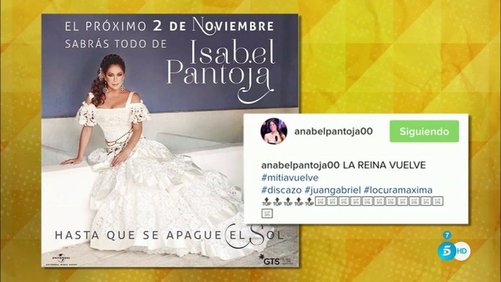 Isabel Pantoja pone fecha a su reaparición ante la prensa: el 10 de noviembre
