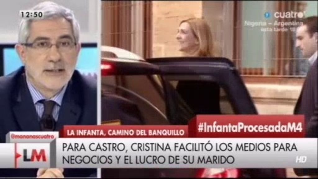 Llamazares: "Ha habido reuniones del aparato del Estado para salvar a la Infanta Cristina"