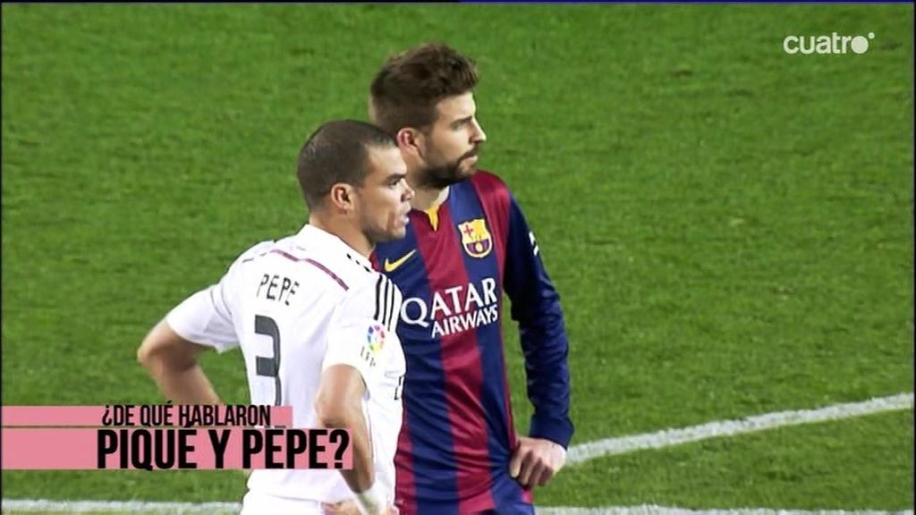 Pepe, a Gerard Piqué en medio del partido: "¿Qué tal están tus hijos?"