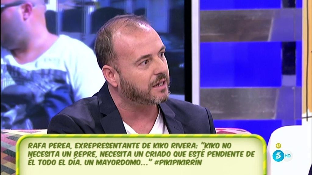 Rafa desvela lo vago que es Kiko Rivera: "Me ha despedido muchas veces"