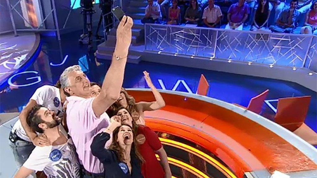 Fernando Romay, un selfie desde las alturas