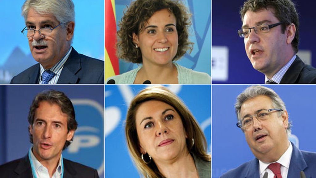 Seis nuevos ministros en el Gobierno de Mariano Rajoy