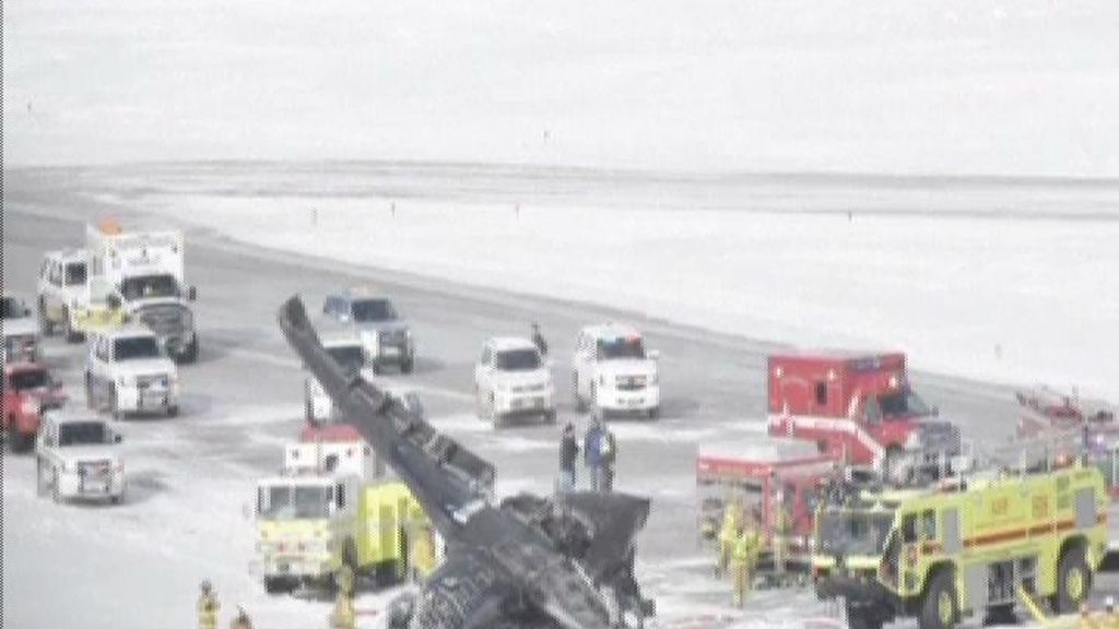 Un muerto y dos heridos al estrellarse un avión en Aspen