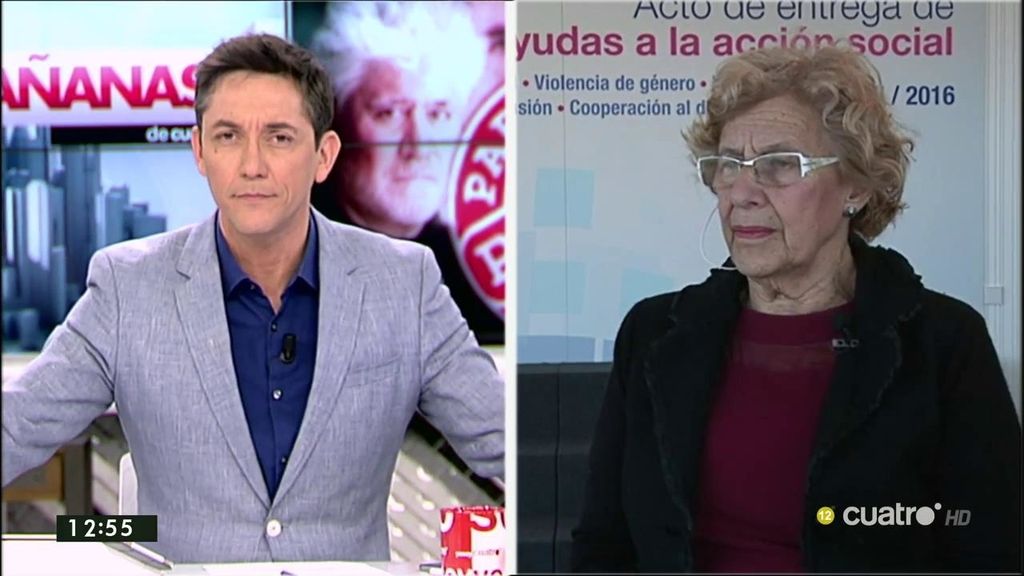 Carmena, sobre las viviendas sociales vendidas: “El objetivo del ayuntamiento es recuperar ese patrimonio”