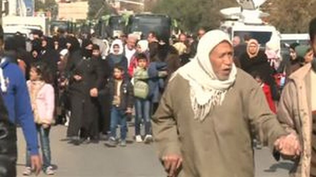 Daraya se rinde al régimen de Asad