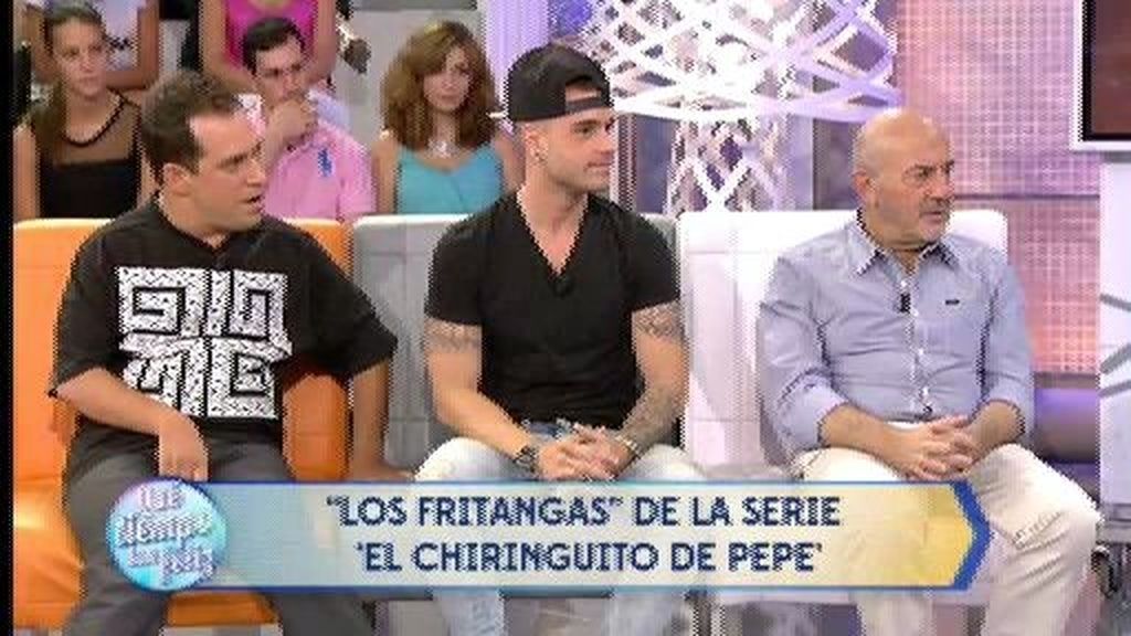 ‘Los fritangas’, en el plató de ‘¡QTTF!’