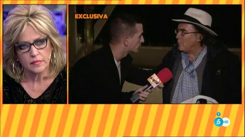 Albano Carrisi: “Yo sé lo que tengo que hacer cuando lo tengo que hacer”