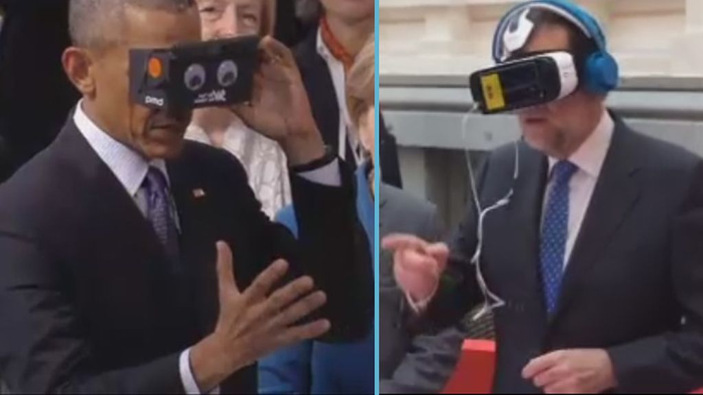 Desde Rajoy a Obama, todo el mundo se rinde a las gafas de realidad virtual