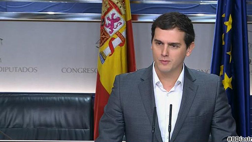 Albert Rivera: "Estamos cerca de alcanzar un acuerdo con el PSOE"