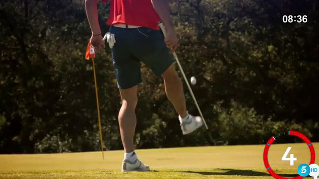 ¿Qué futbolista de La Liga es capaz de dar toques con una pelota de golf?