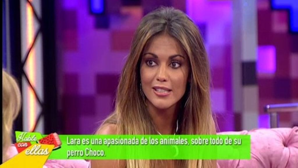 Lara Álvarez, loca por Choco: "Hablábamos incluso por Skype"