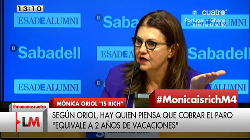 Mónica de Oriol, sobre el nivel de inglés en España: “Nos quedamos en ‘my tailor is rich"