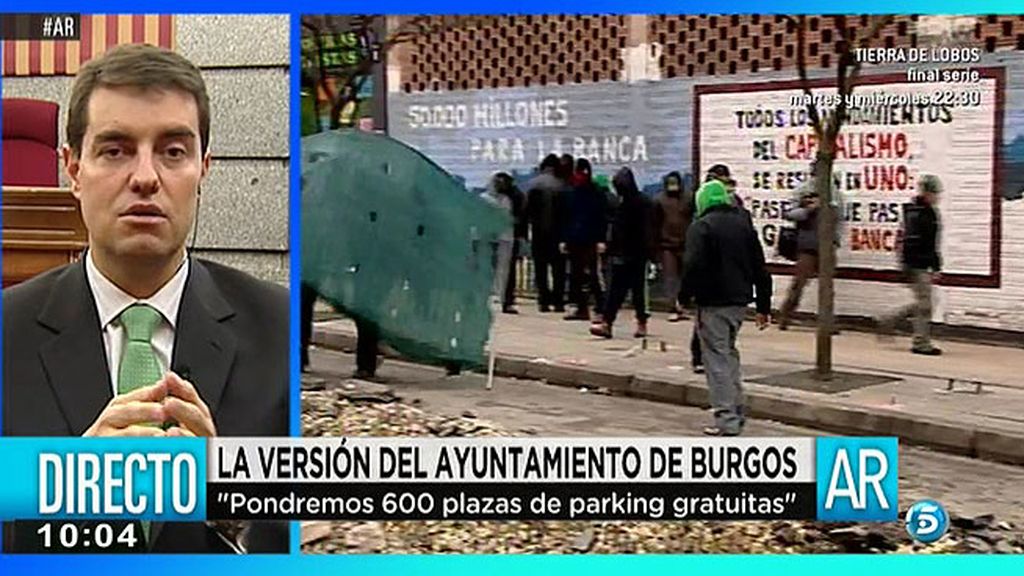 Ibáñez, vicealcalde de Burgos: "Los vecinos no opinan porque temen represalias"