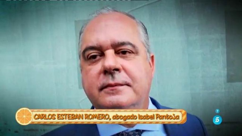 Carlos Esteban Romero, sobre la petición del tercer grado de Pantoja: “Ante el silencio administrativo, lo vamos a cursar por escrito”