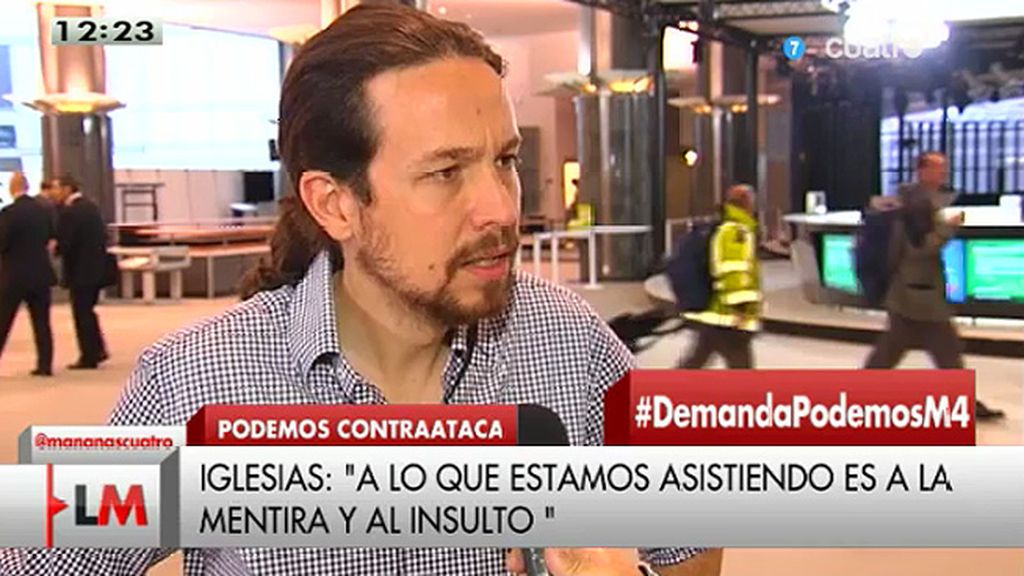 Podemos demanda a Aguirre e Inda