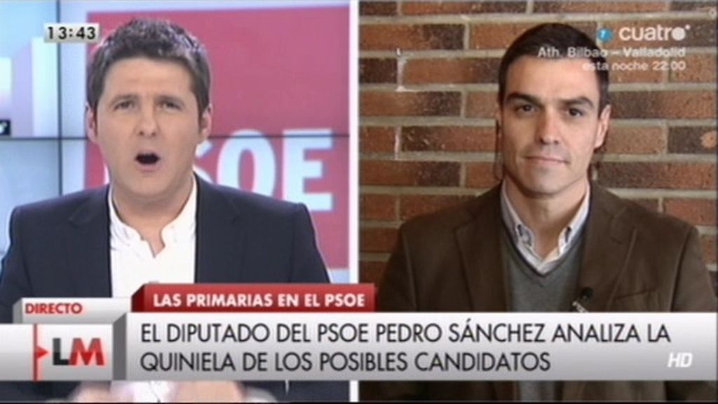 Pedro Sánchez no descarta presentarse a primarias del PSOE