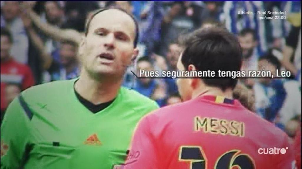 Mateu, a Messi sobre Jordi Alba: “Puede que tengas razón, pero las protestas me jod…”