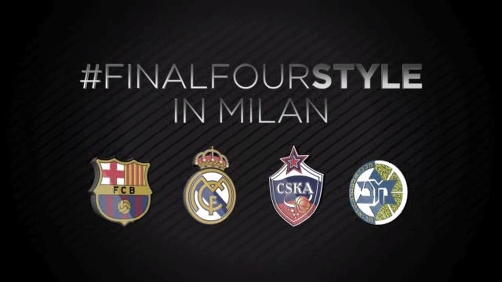 Maccabi, CSKA, Barcelona y Real Madrid rumbo a la Final Four de Milán