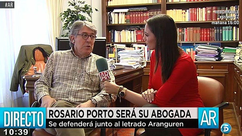 Aranguren: "La idea es que yo interrogue con el asesoramiento de Rosario"