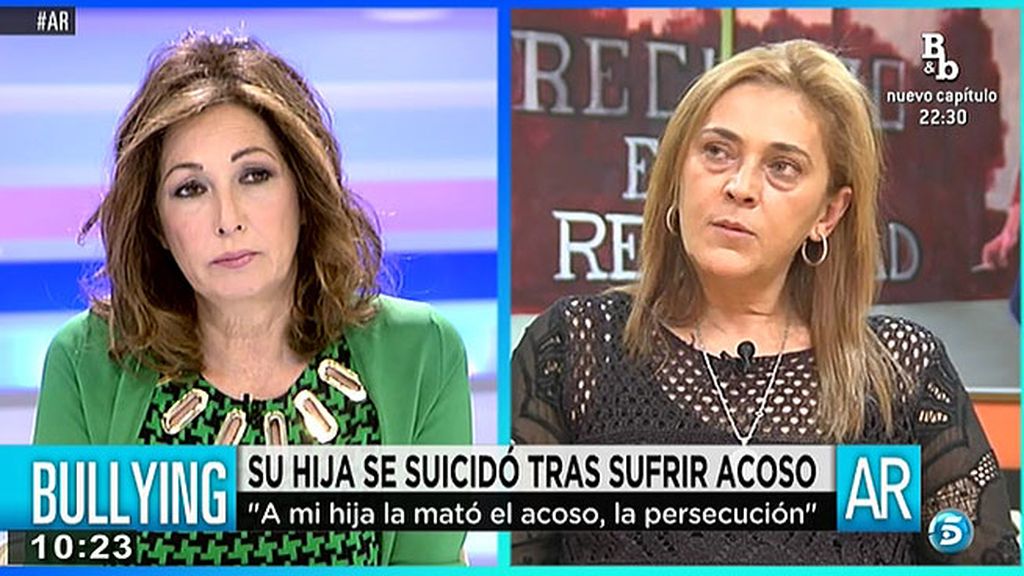 Montserrat: "Presentamos los correos pero me dicen que no hay pruebas suficientes"