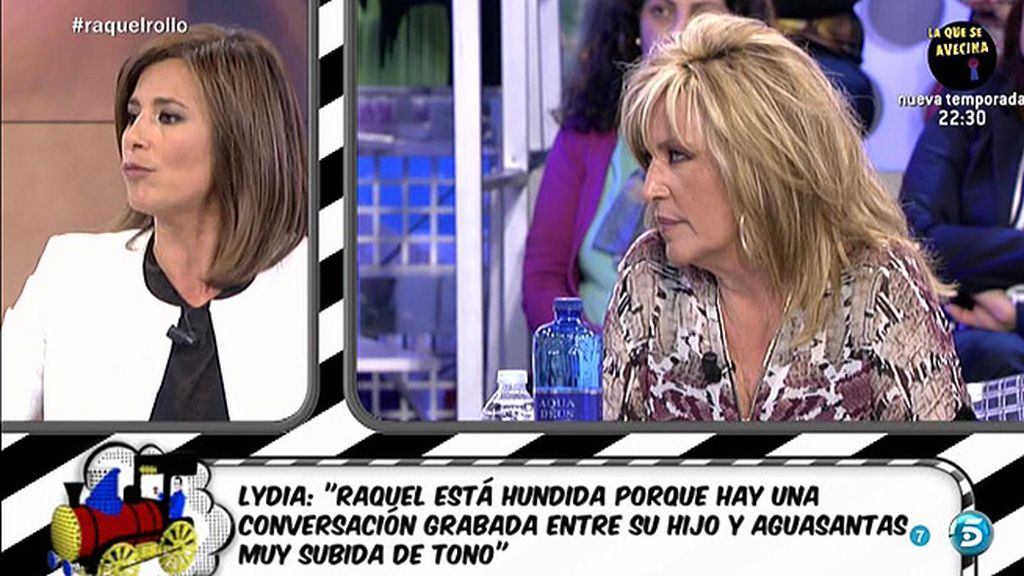 Gema López: "Raquel no es consciente de que nadie le haya podido grabar"