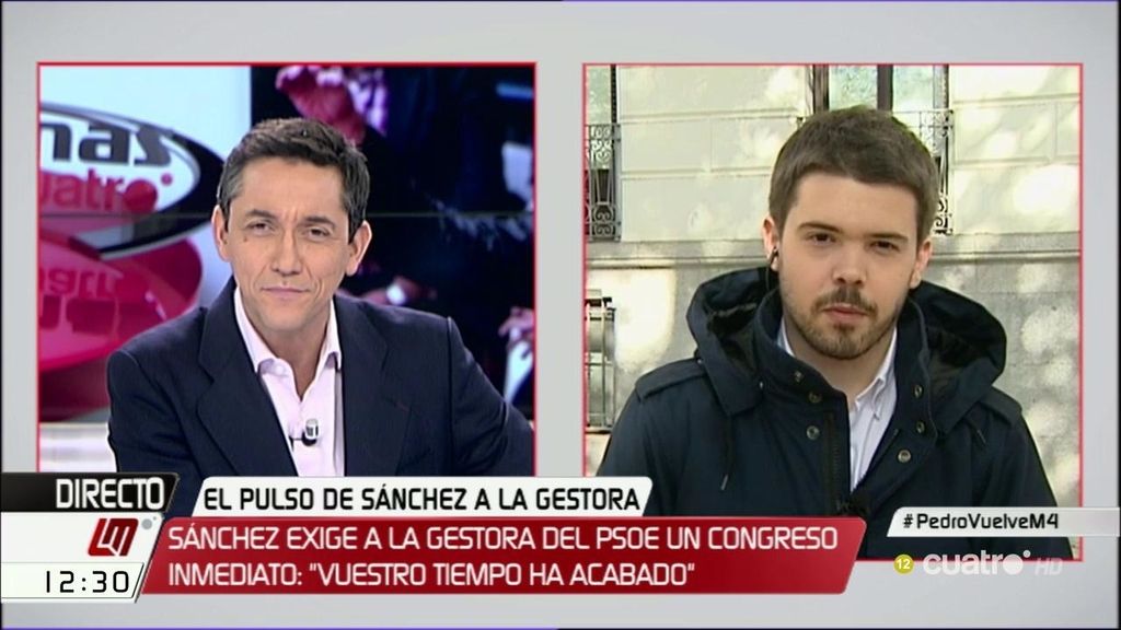 N. Corredor: "Lo que tiene riesgo de morir es el PSOE y es lo que tiene que preocupar"