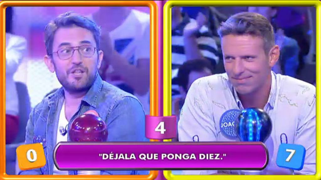 Joaquín canta 'la gallina caponata'