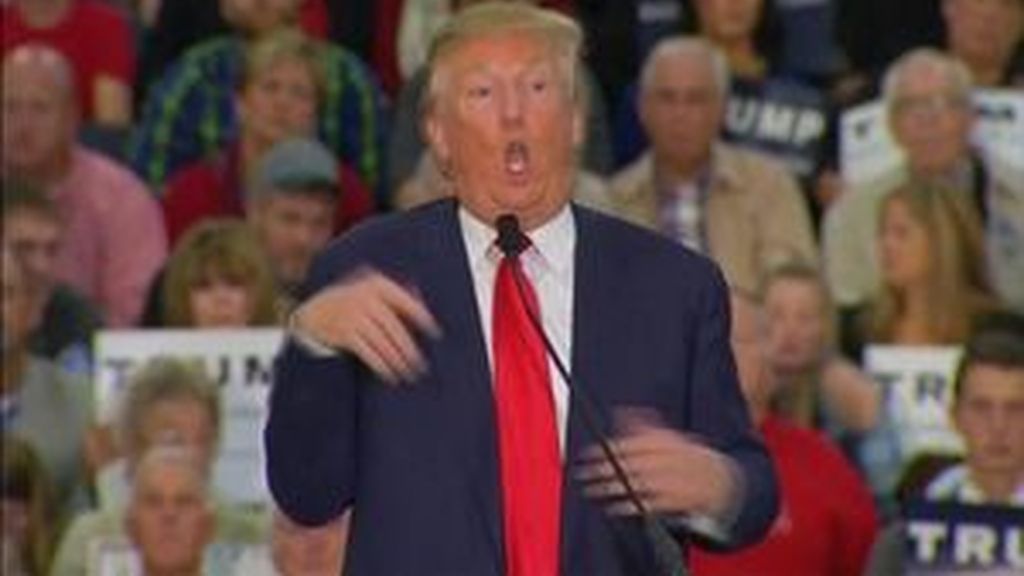 Donald Trump se burla en público de un periodista discapacitado