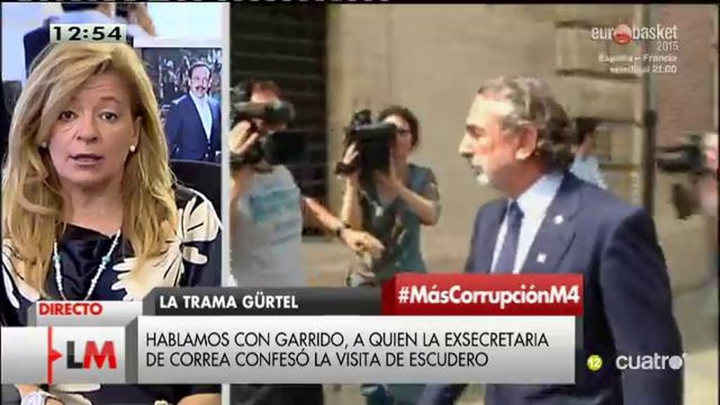 Ana Garrido, sobre la exsecretaria de Correa: "Me preocupa mucho su seguridad"