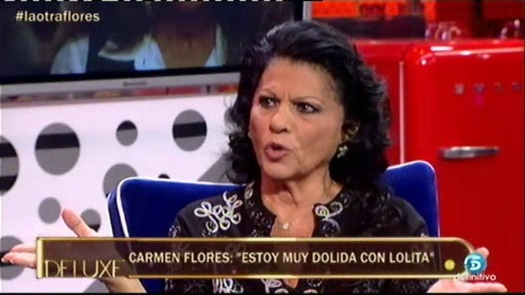 C. Flores: "Yo no he visto a Lolita drogada"