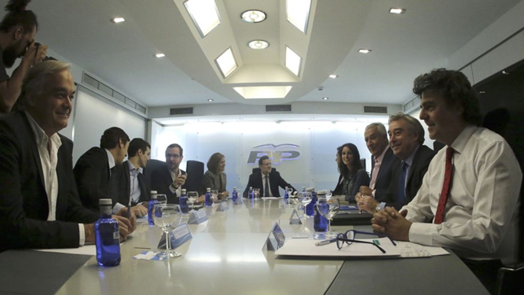Rajoy preside la reunión del nuevo Comité de Dirección del PP