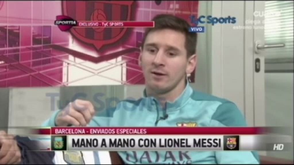 Leo Messi: "No sé muy bien lo que me pasa, también vomito en casa"
