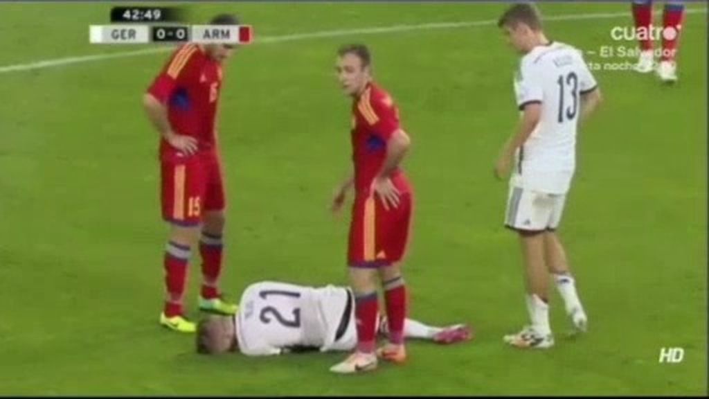 Reus no podrá ir al Mundial por un rotura de ligamentos en el tobillo izquierdo