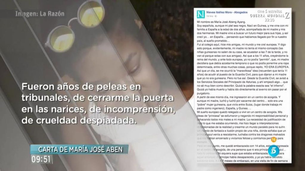 María José, madre biológica de Juan: "Me arrebataron a mi hijo"