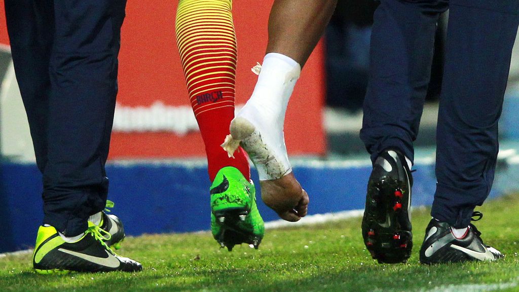 Neymar se marchó lesionado grave de Getafe entre gritos de "teatrero"