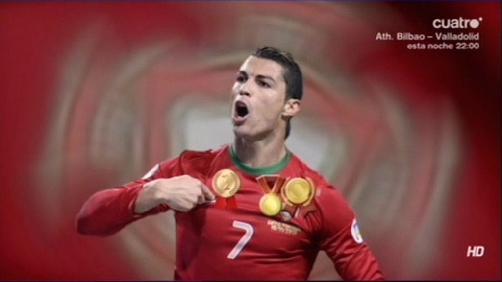 Cristiano es condecorado en Portugal