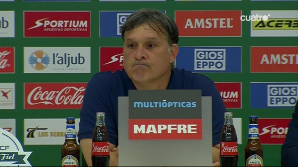 Tata Martino: "Lo que queríamos era jugárnosla en el último partido"