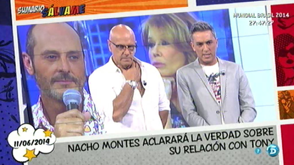 Nacho Montes, dolido con Kiko Hernández y Mila Ximénez