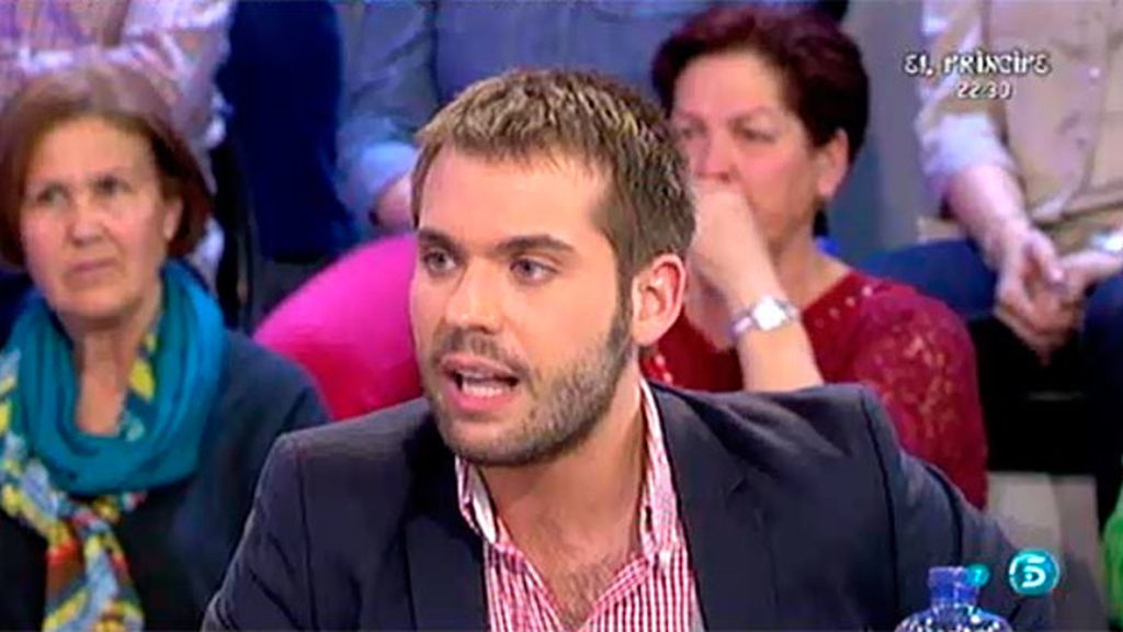 Saúl Ortiz: "Alberto Isla ha dicho que, cuando el bebé nazca, desaparecerá solo"