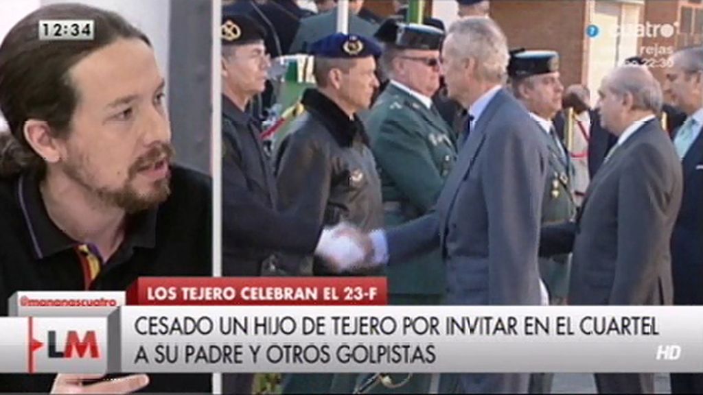 Pablo Iglesias: “Los principales humillados son los guardias civiles”