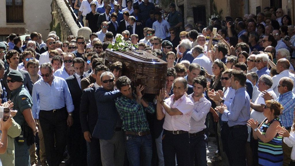 Sepúlveda se despide del torero Víctor Barrio