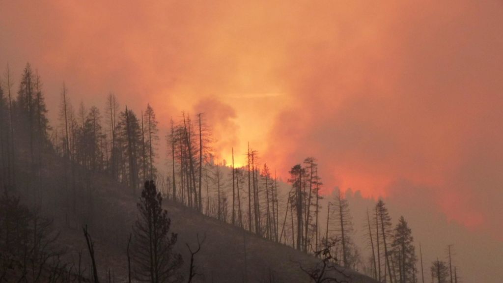 Un incendio en California amenaza cerca de 6.400 viviendas