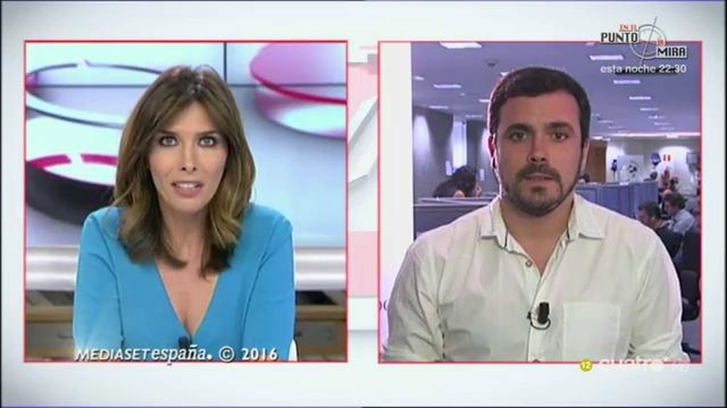 Alberto Garzón: “El PSOE no puede seguir bloqueando el país”